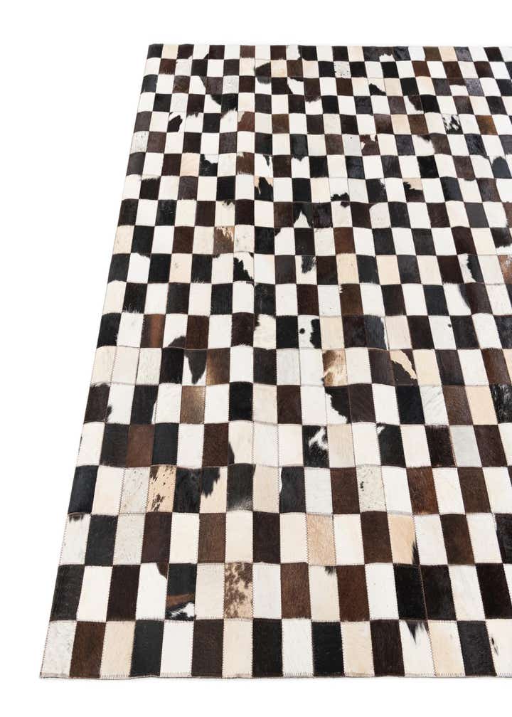 5' x 8' Cowhide Stocks Rug