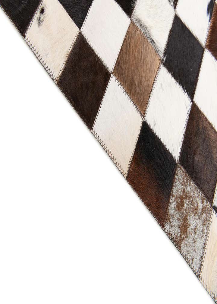 5' x 8' Cowhide Stocks Rug