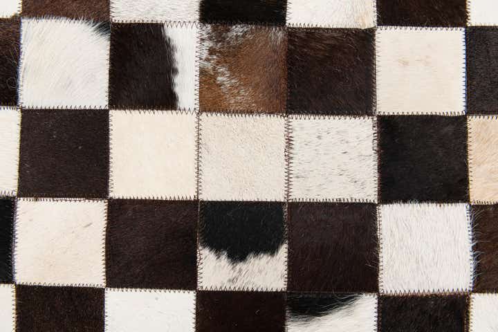 5' x 8' Cowhide Stocks Rug