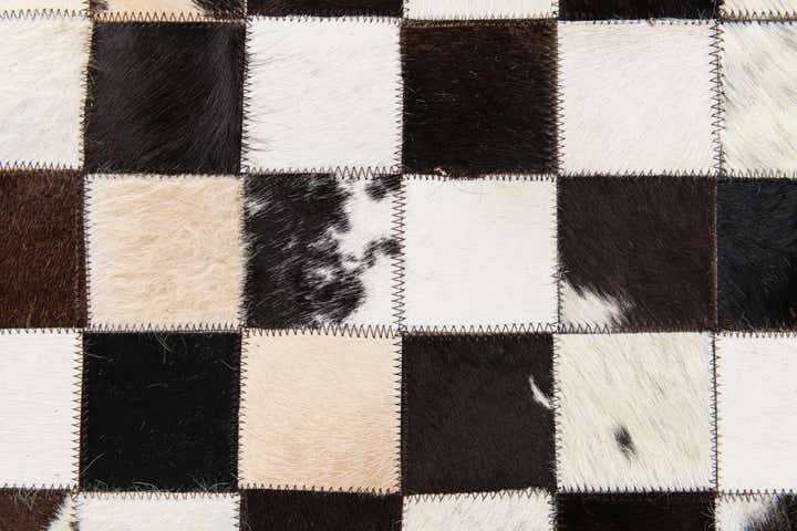 5' x 8' Cowhide Stocks Rug