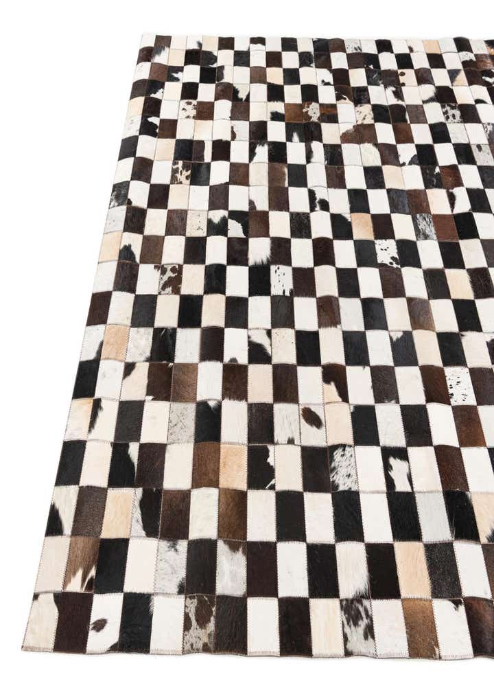 5' 1 x 8' Cowhide Stocks Rug