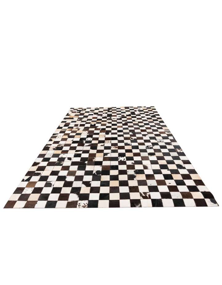 5' x 7' 11 Cowhide Stocks Rug