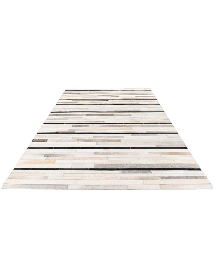 Detail image of 5' 1 x 7' 11 Cowhide Stocks Rug