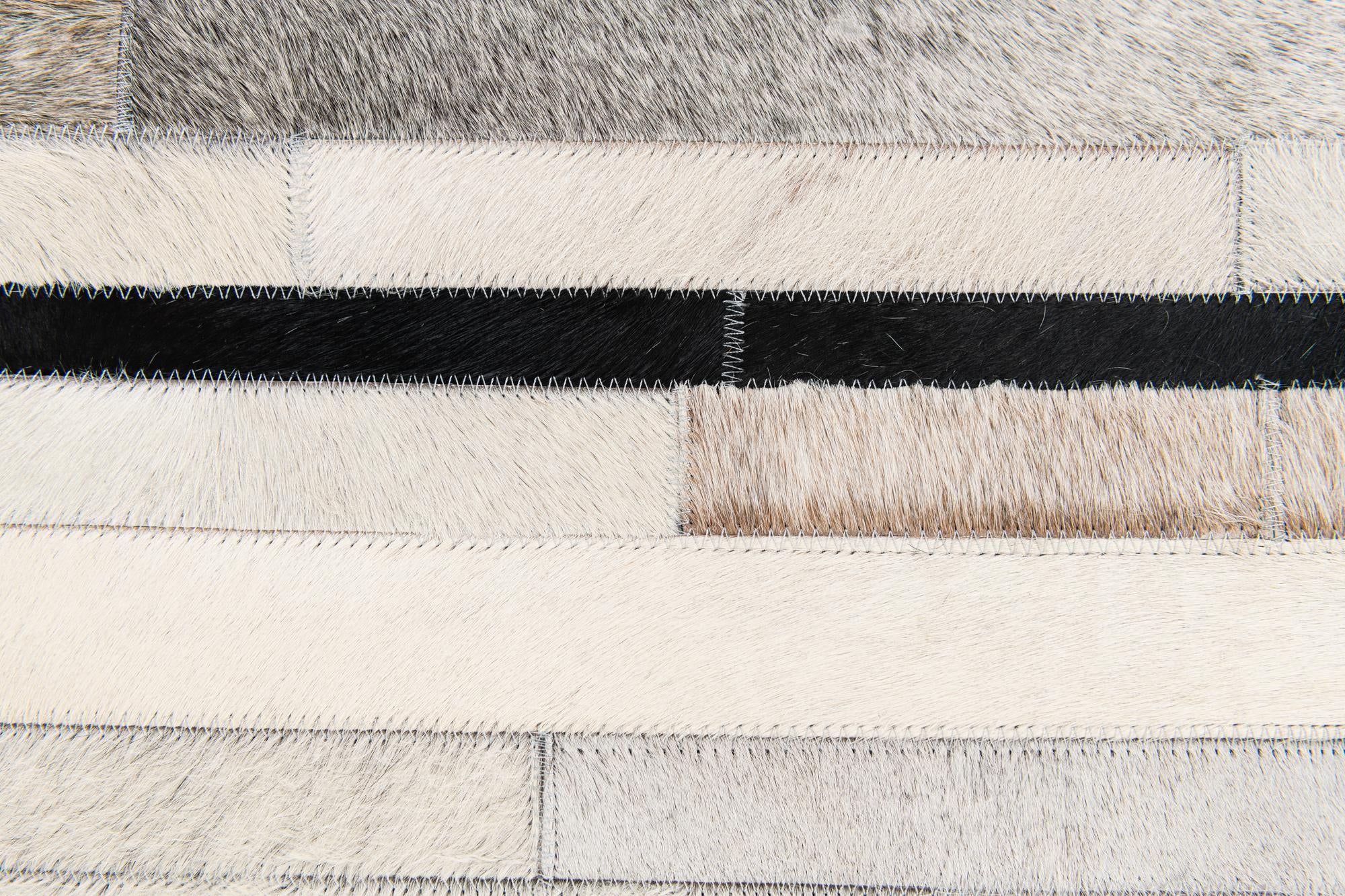 5' 1 x 7' 11 Cowhide Stocks Rug
