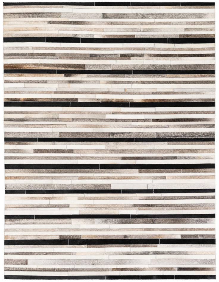 Detail image of 5' x 8' Cowhide Stocks Rug