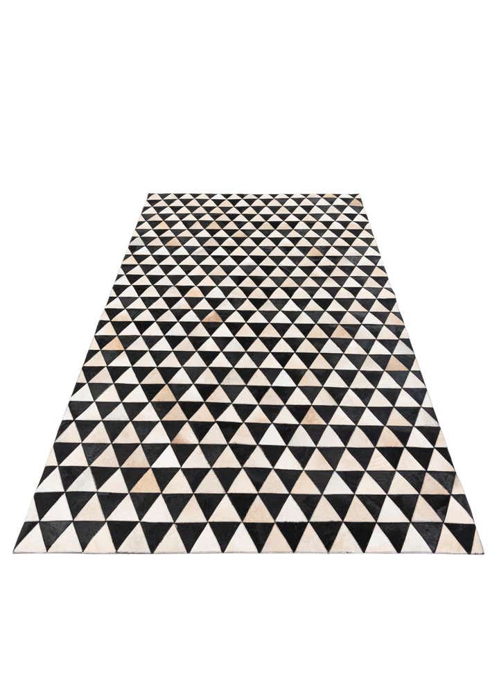 5' 1 x 8' 2 Cowhide Stocks Rug