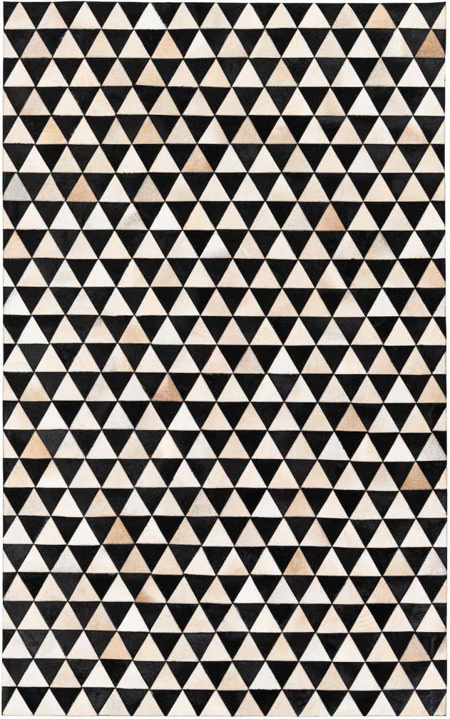 5' 1 x 8' 2 Cowhide Stocks Rug