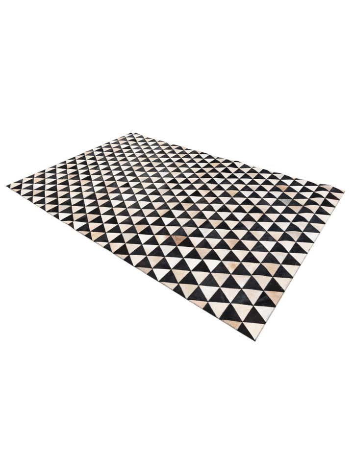 5' 2 x 8' Cowhide Stocks Rug