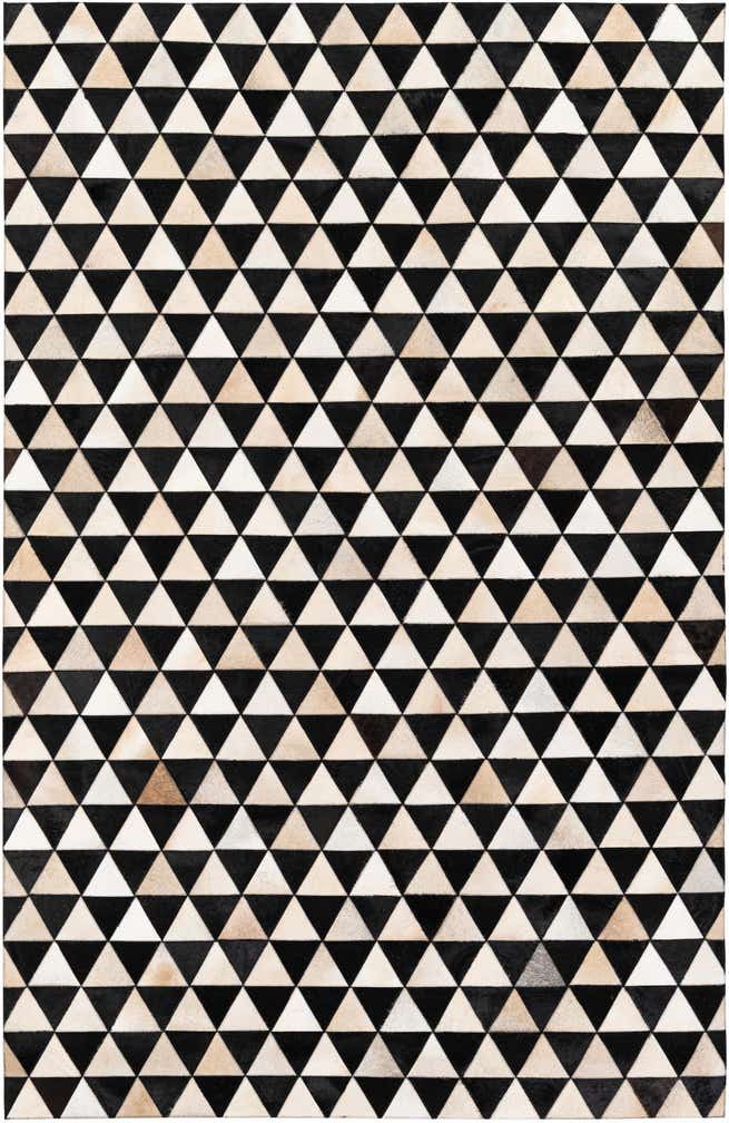 5' 2 x 8' Cowhide Stocks Rug