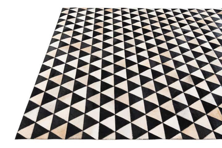 5' 1 x 8' 1 Cowhide Stocks Rug