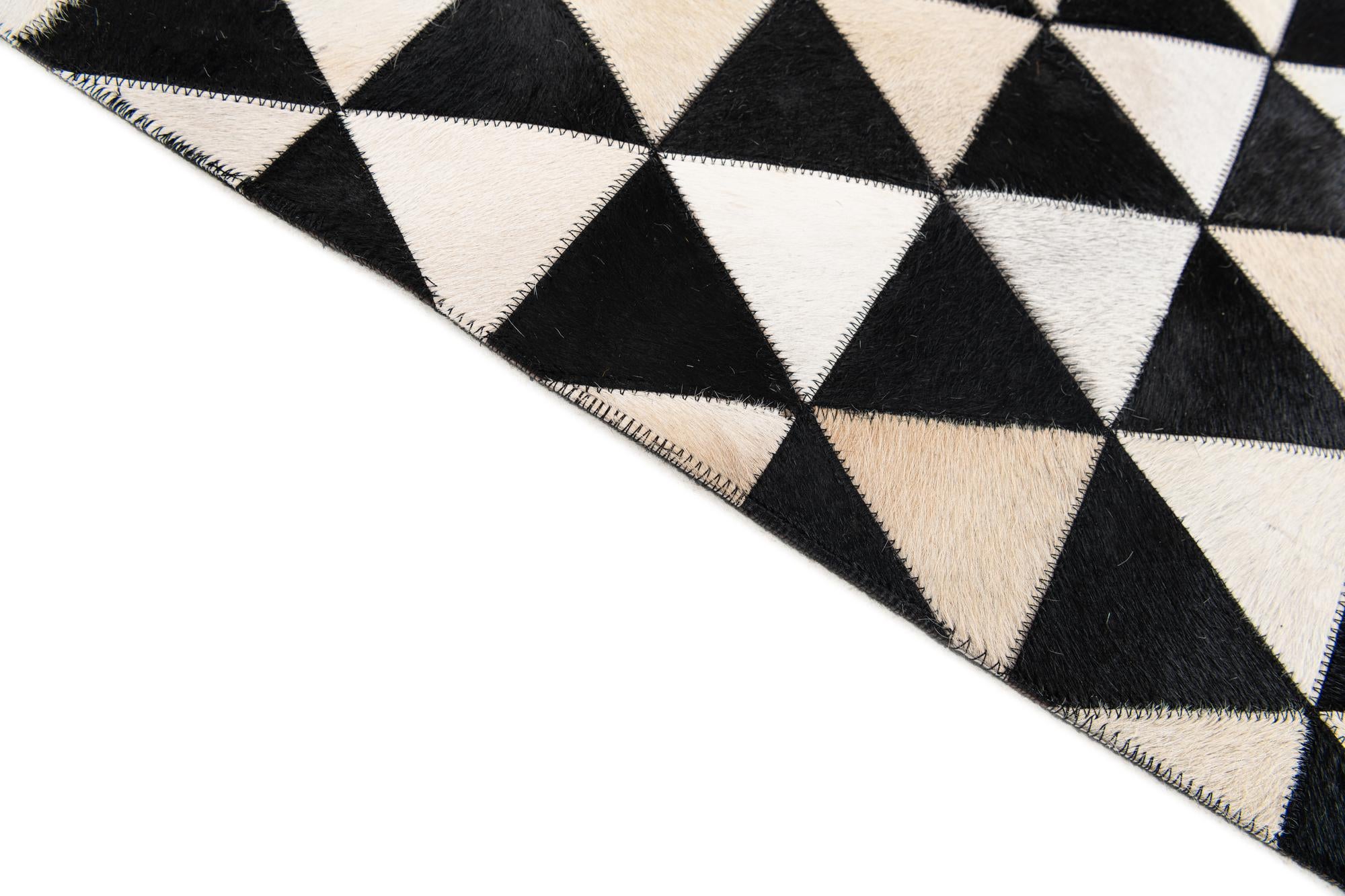 5' 1 x 8' 1 Cowhide Stocks Rug