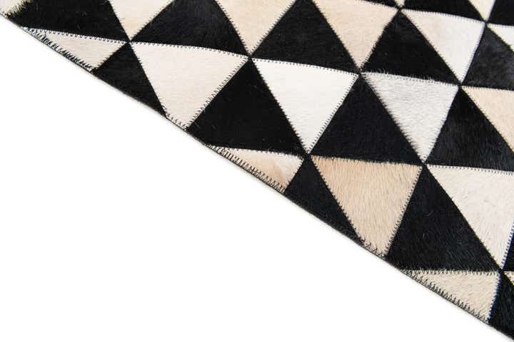 5' 1 x 8' 1 Cowhide Stocks Rug