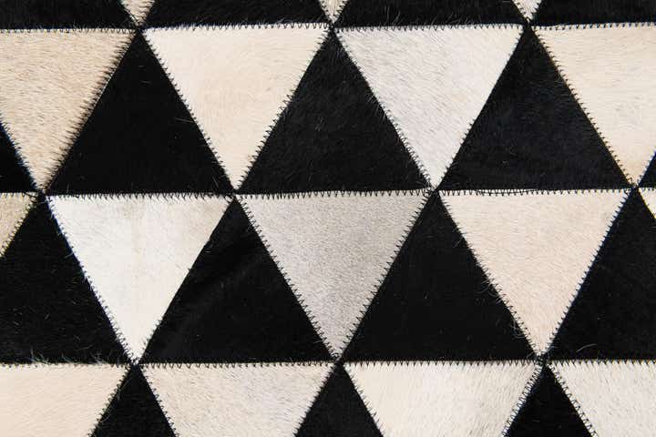 5' 1 x 8' 1 Cowhide Stocks Rug