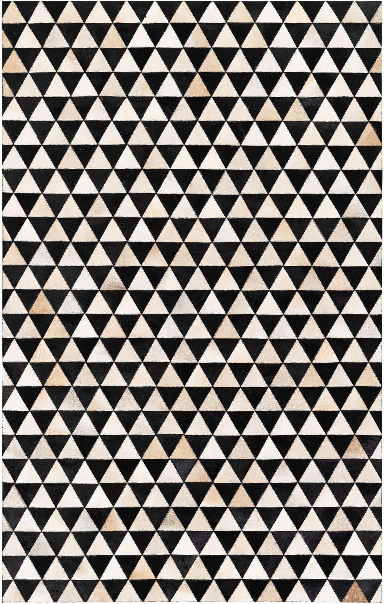 5' 1 x 8' 1 Cowhide Stocks Rug