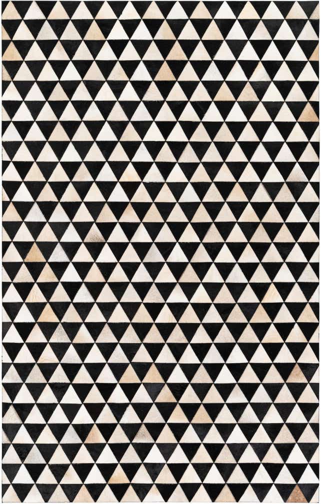 5' 1 x 8' 1 Cowhide Stocks Rug