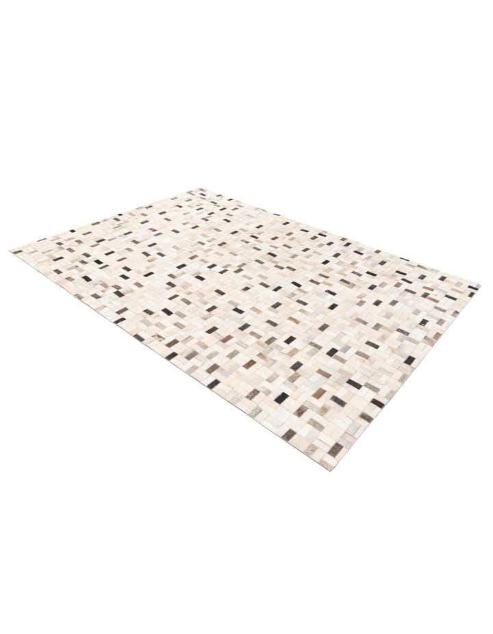5' 3 x 7' 5 Cowhide Stocks Rug