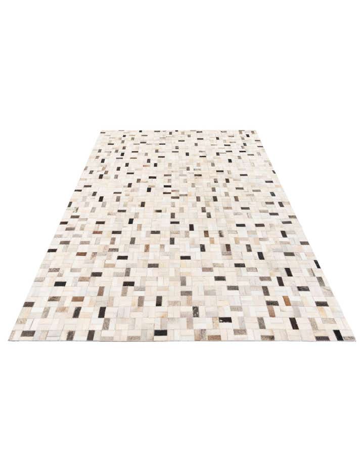 5' 3 x 7' 5 Cowhide Stocks Rug
