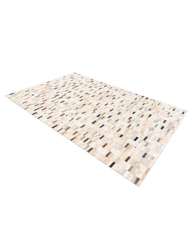 Detail image of 5' 1 x 7' 10 Cowhide Stocks Rug