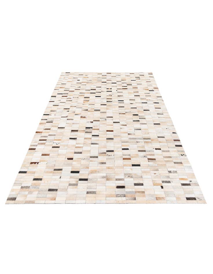 Detail image of 5' 1 x 7' 10 Cowhide Stocks Rug