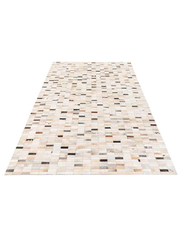5' 1 x 7' 10 Cowhide Stocks Rug