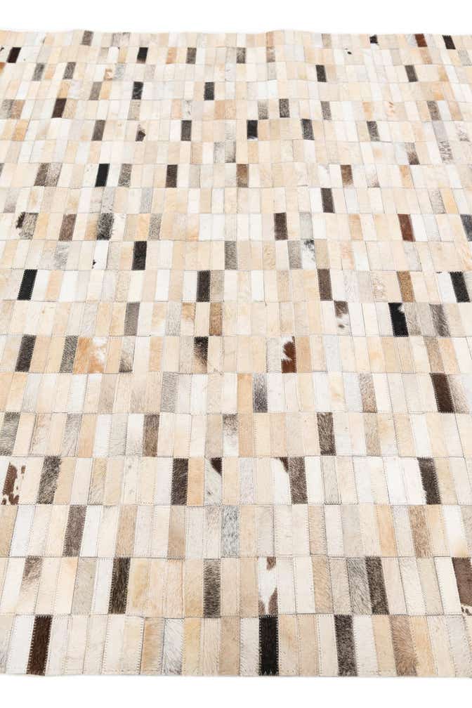 5' 1 x 7' 10 Cowhide Stocks Rug