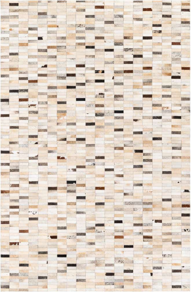 5' 1 x 7' 10 Cowhide Stocks Rug