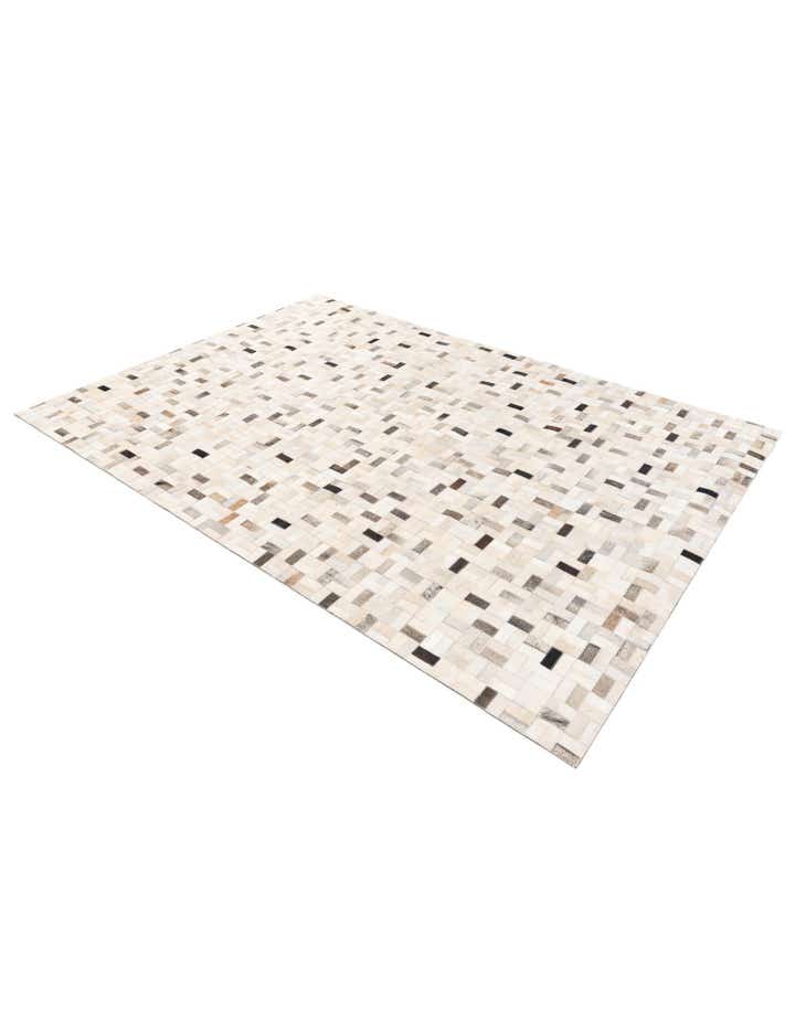 5' 3 x 7' 6 Cowhide Stocks Rug