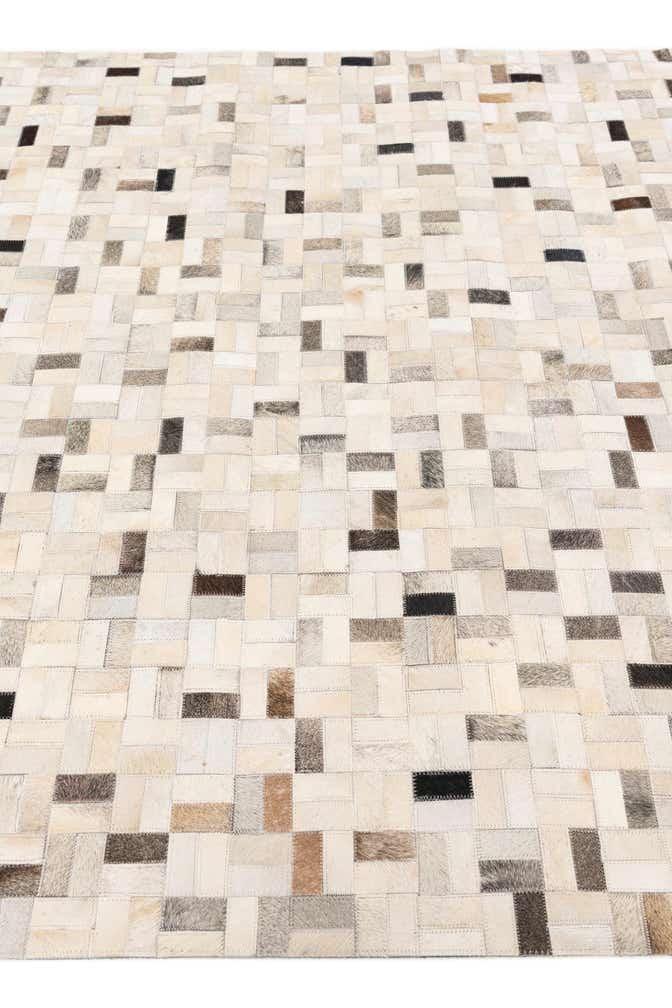 5' 3 x 7' 6 Cowhide Stocks Rug
