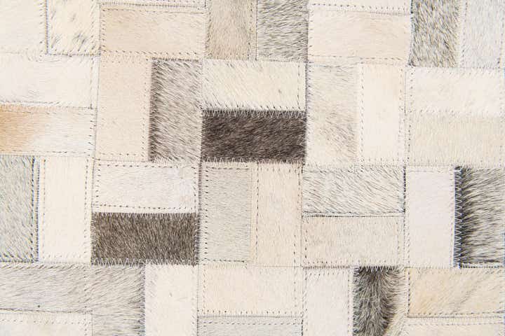 5' 3 x 7' 6 Cowhide Stocks Rug