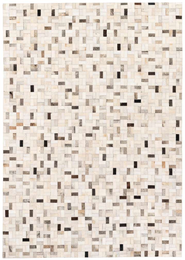 5' 3 x 7' 6 Cowhide Stocks Rug