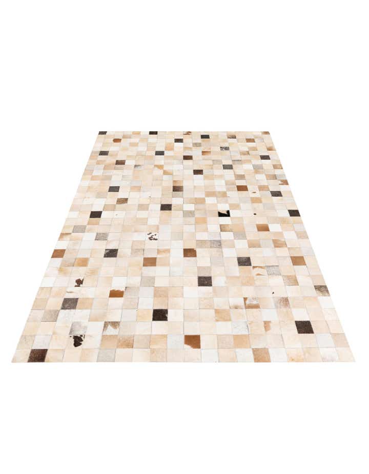 5' 1 x 7' 10 Cowhide Stocks Rug