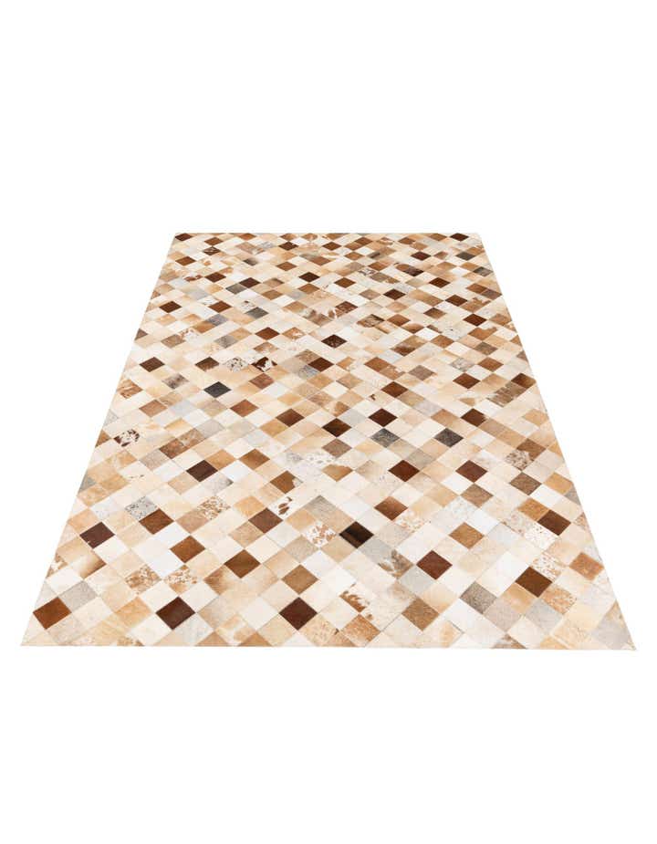 5' 1 x 8' 1 Cowhide Stocks Rug