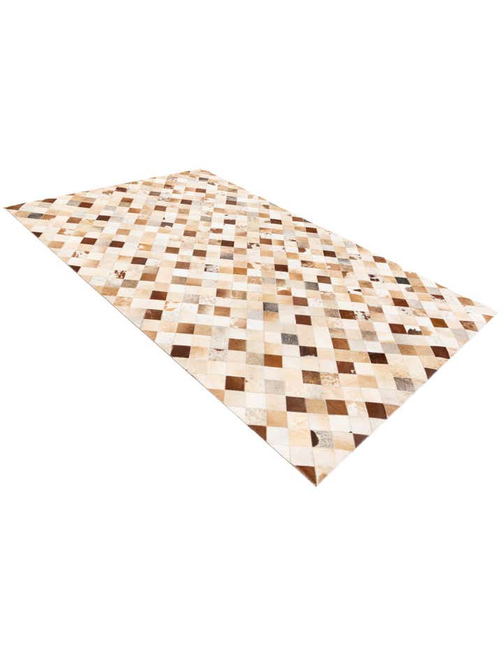 5' 1 x 7' 11 Cowhide Stocks Rug