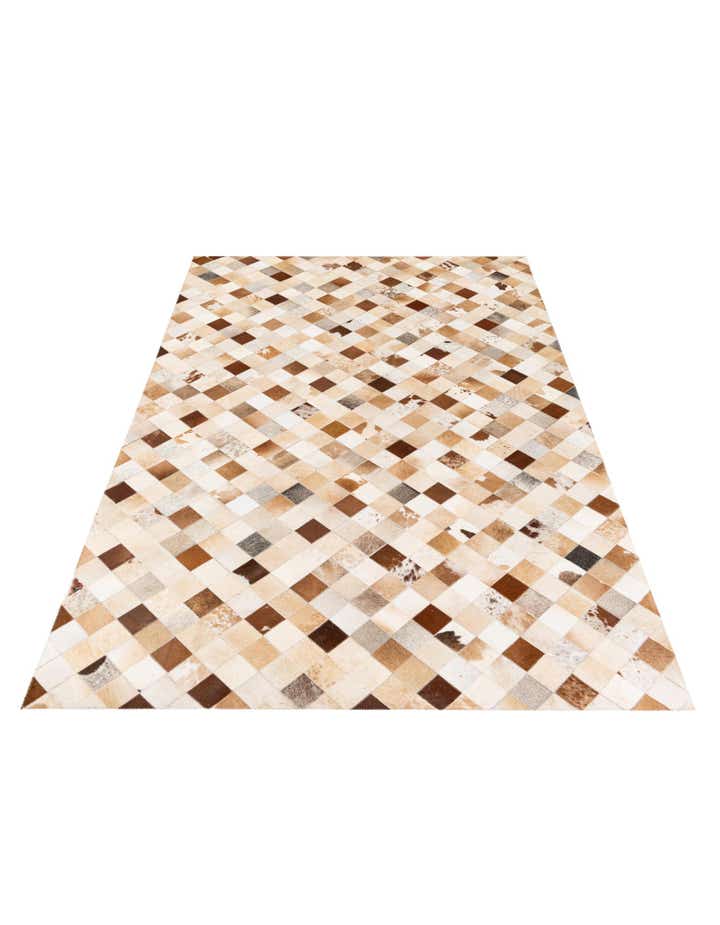 5' 1 x 7' 11 Cowhide Stocks Rug
