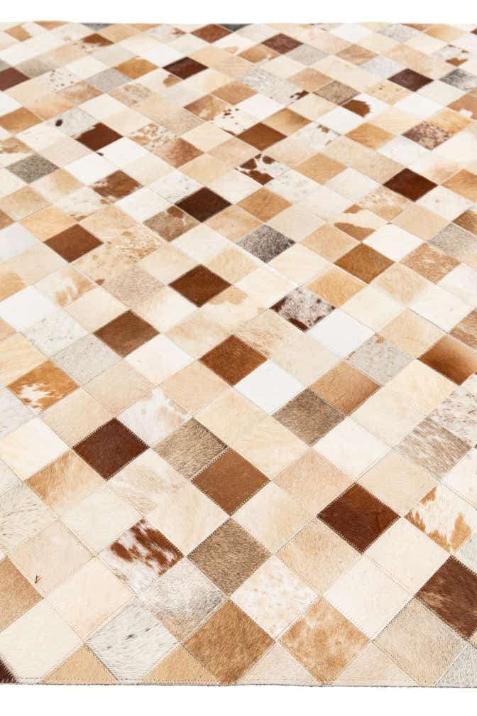 5' 1 x 7' 11 Cowhide Stocks Rug