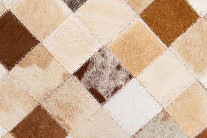 5' 1 x 7' 11 Cowhide Stocks Rug