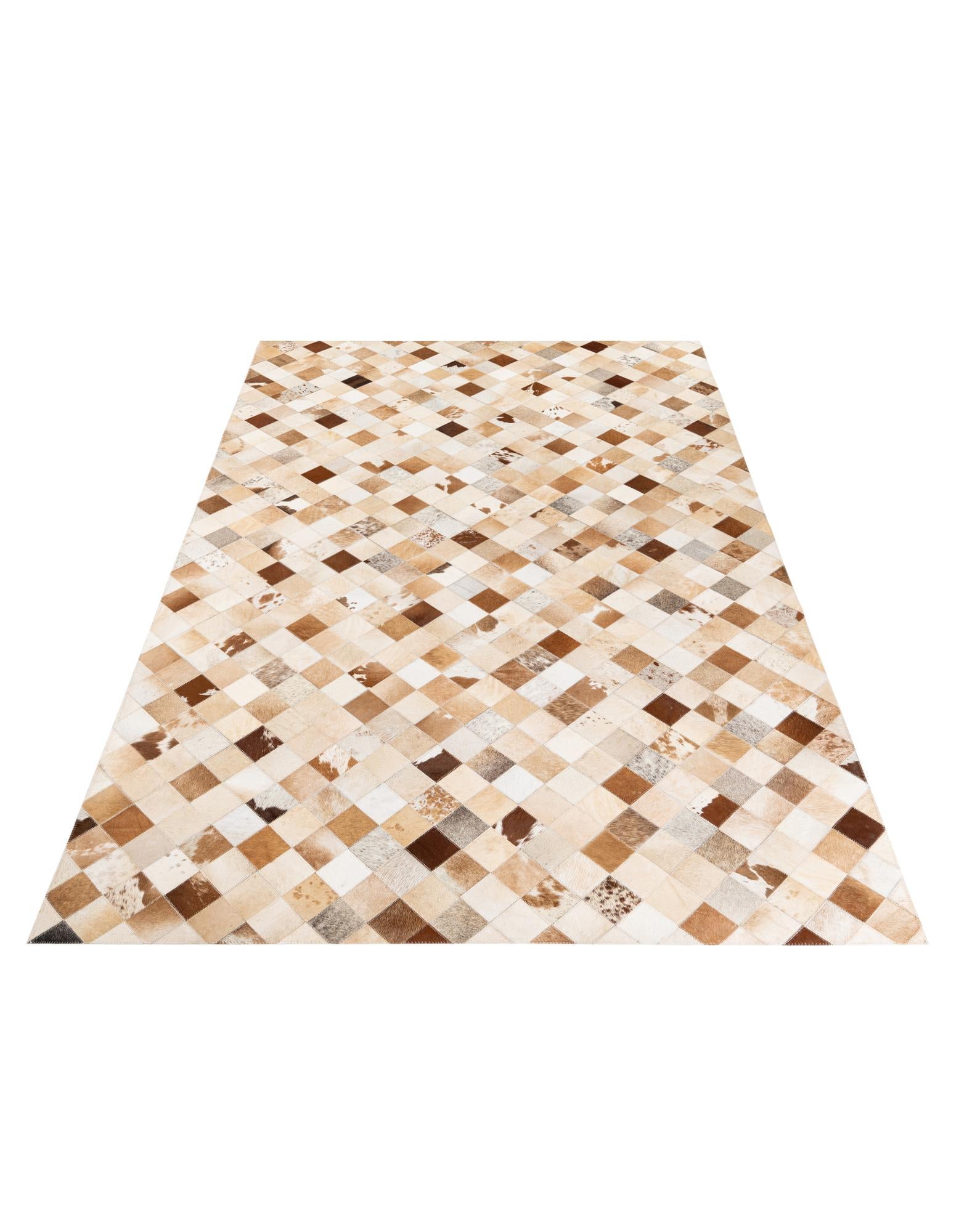 5' 2 x 8' 1 Cowhide Stocks Rug
