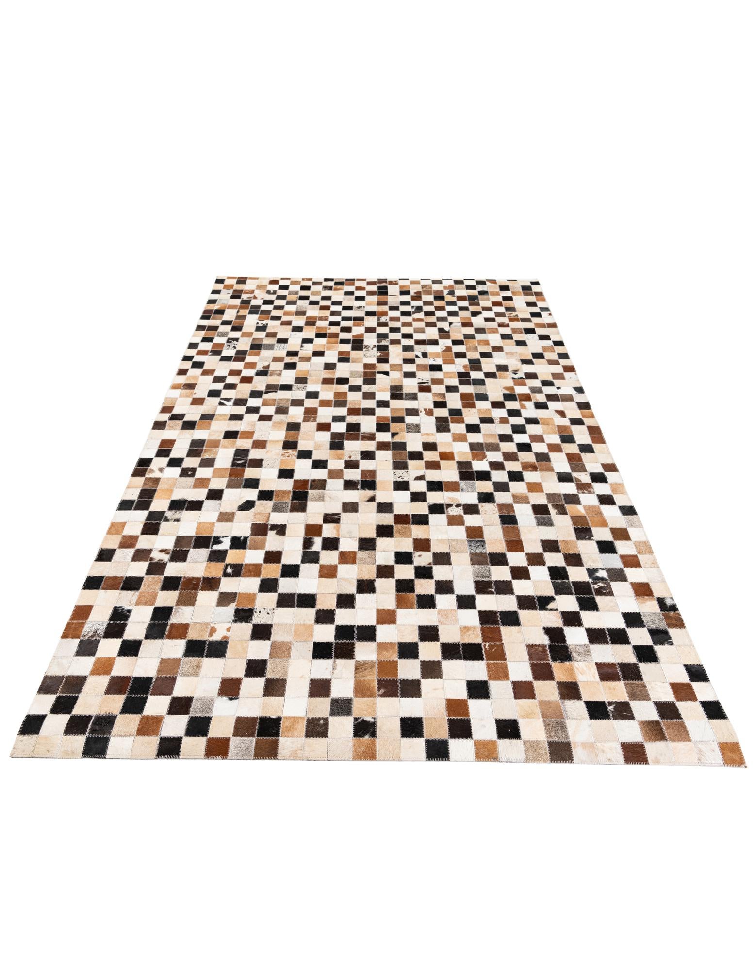 5' x 8' Cowhide Stocks Rug