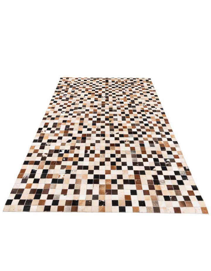 5' x 8' Cowhide Stocks Rug