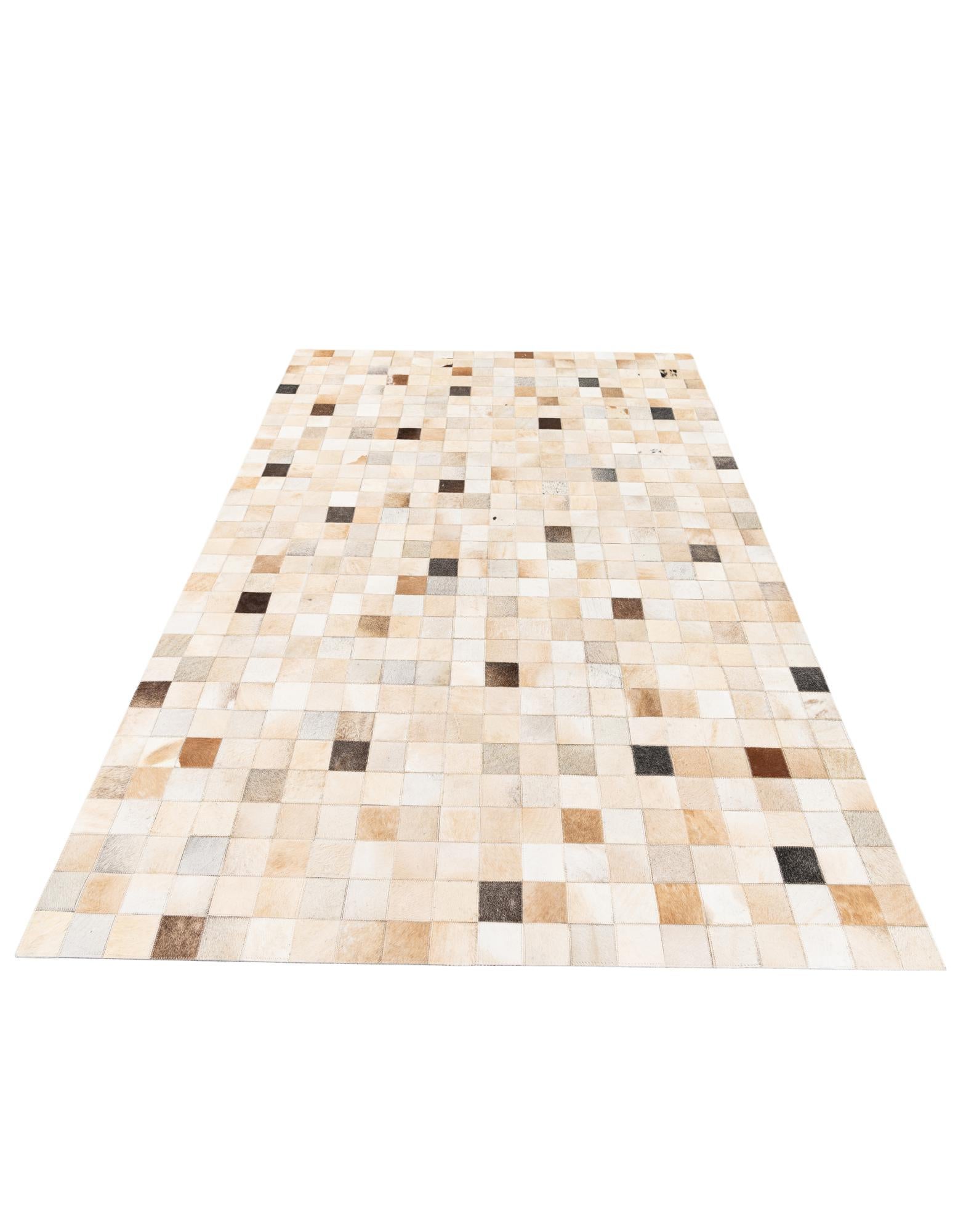 5' 1 x 7' 11 Cowhide Stocks Rug