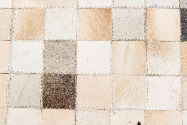 5' 1 x 7' 11 Cowhide Stocks Rug
