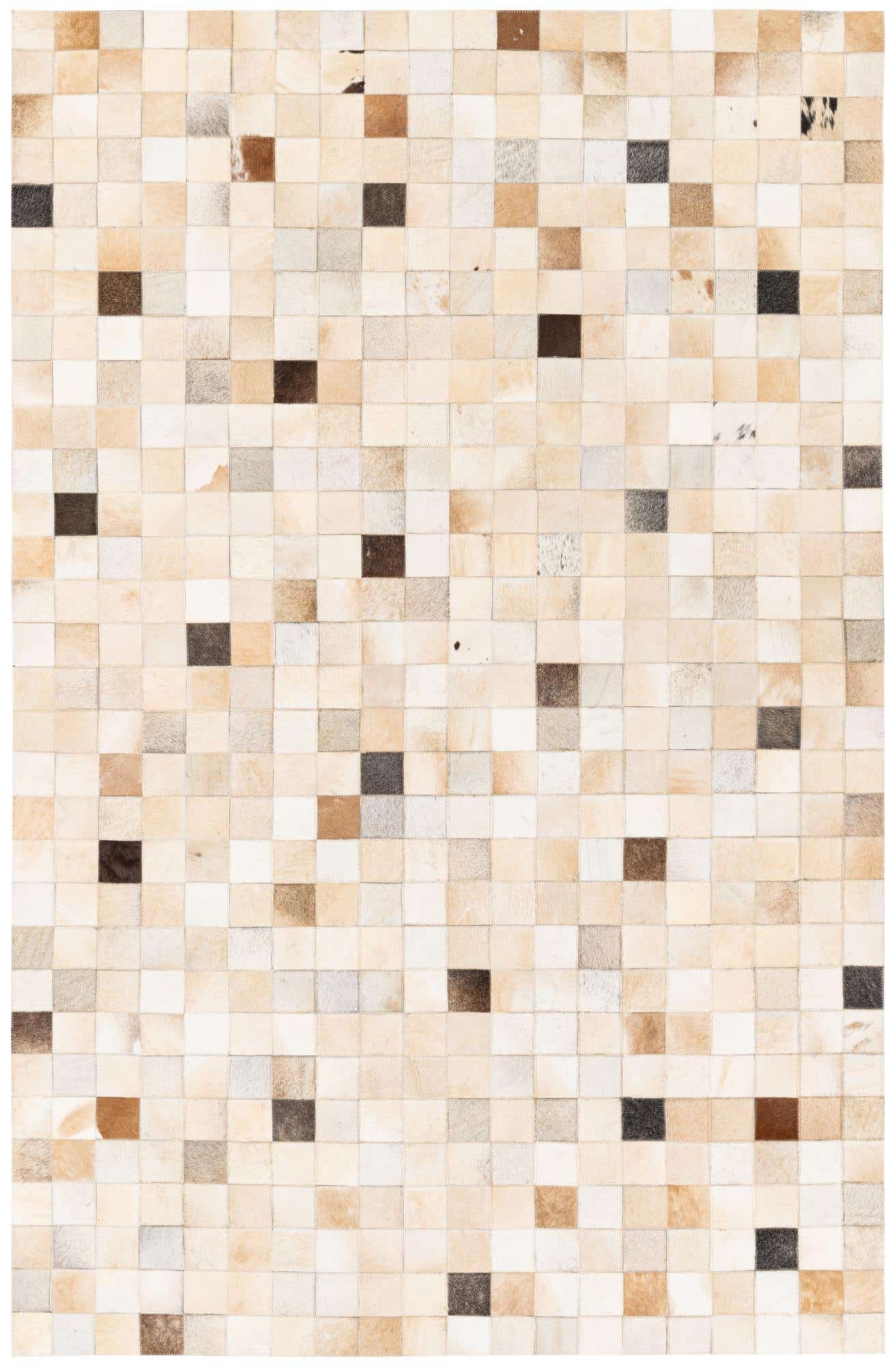 5' 1 x 7' 11 Cowhide Stocks Rug
