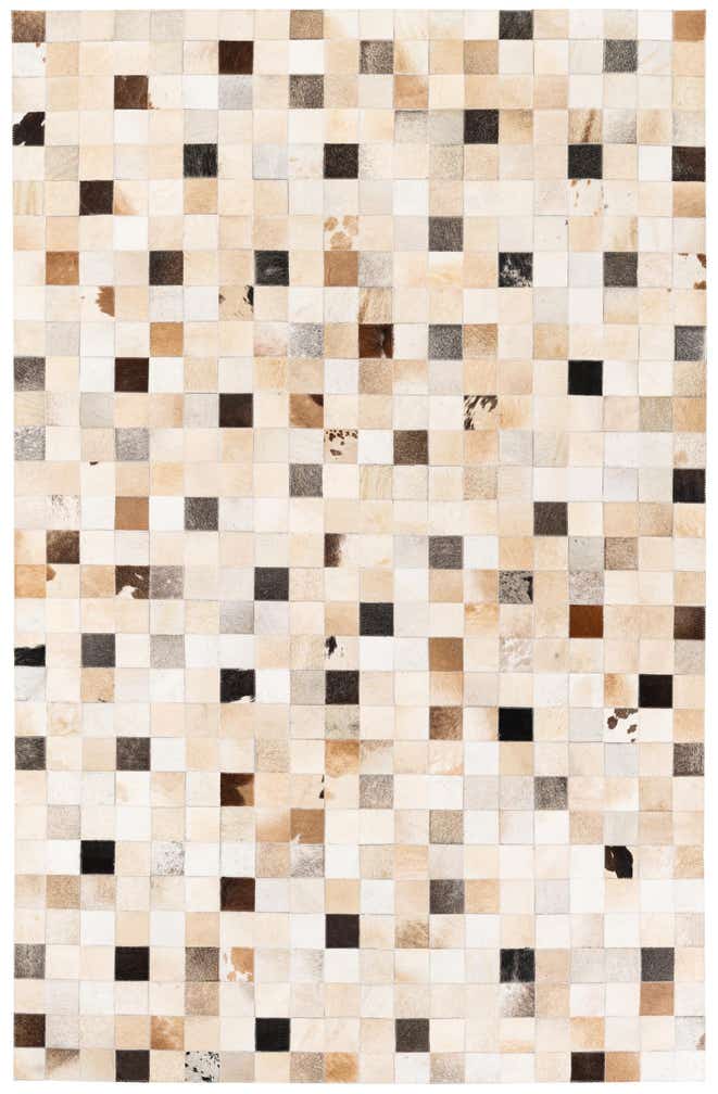 5' 1 x 7' 10 Cowhide Stocks Rug