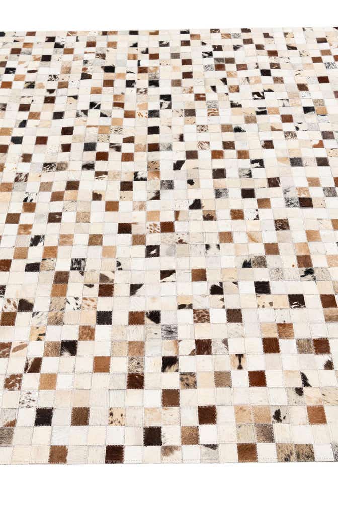 5' x 7' 11 Cowhide Stocks Rug