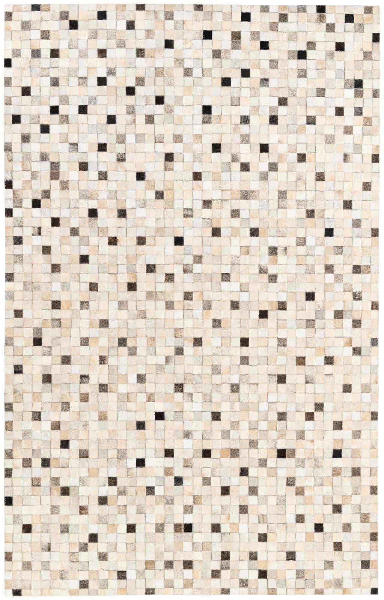 5' x 7' 11 Cowhide Stocks Rug