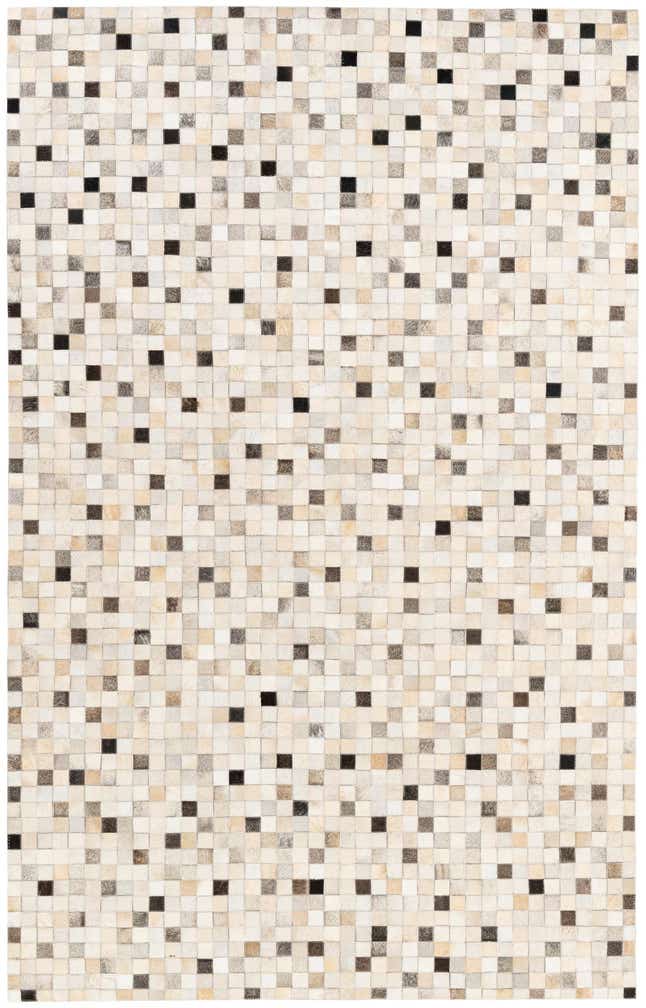 5' x 7' 11 Cowhide Stocks Rug