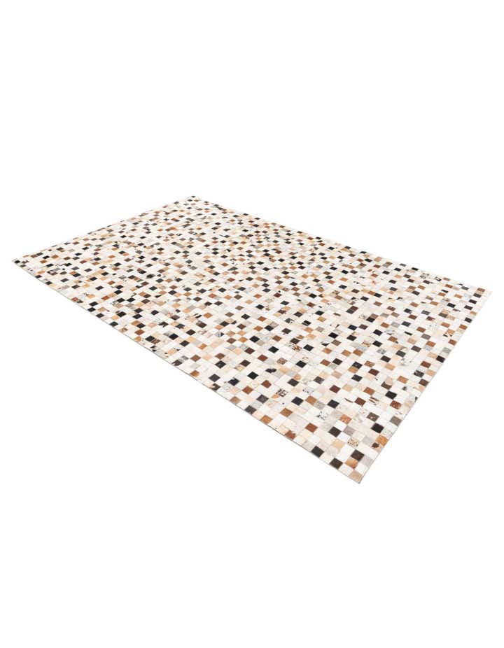 5' x 7' 10 Cowhide Stocks Rug