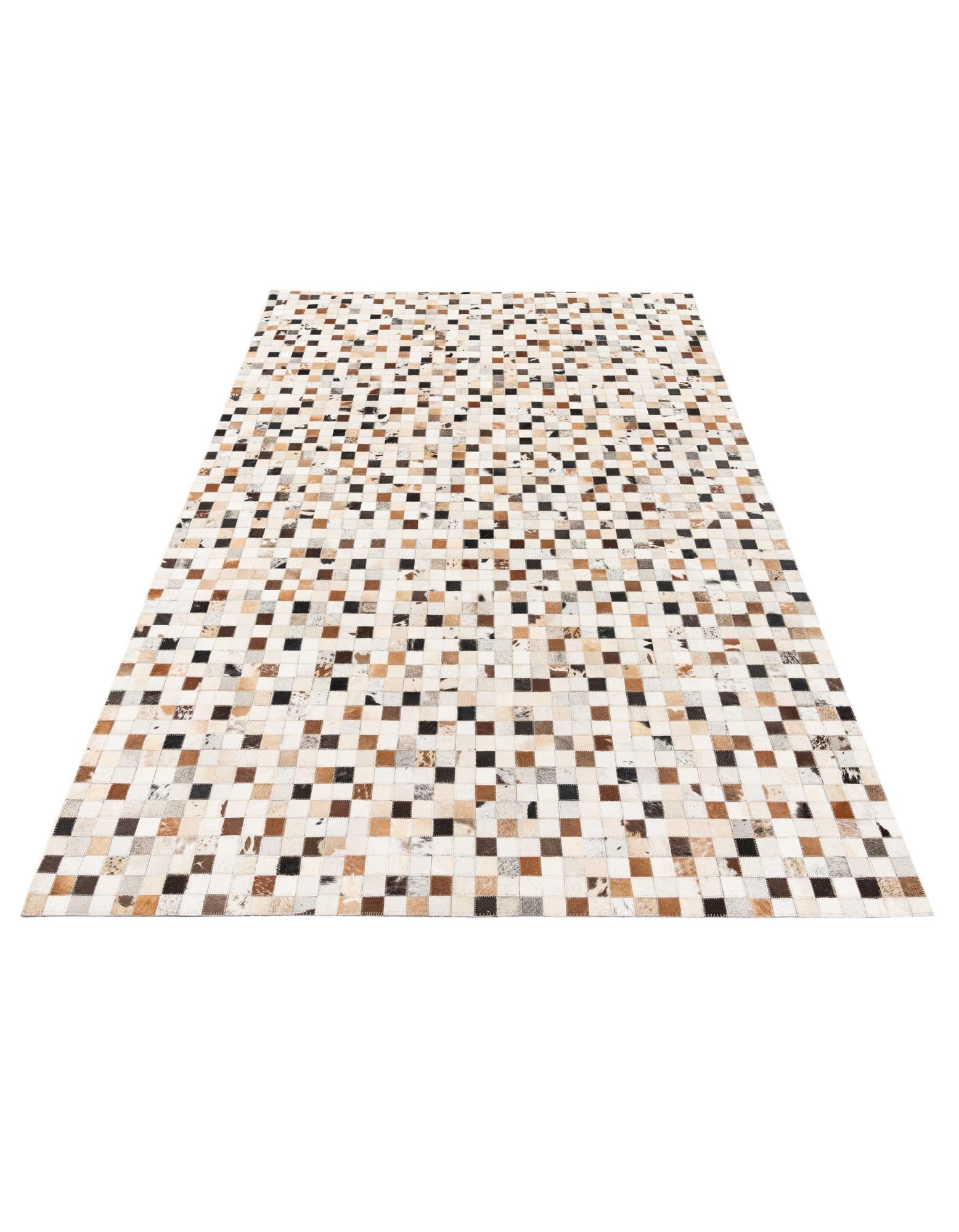 5' x 7' 10 Cowhide Stocks Rug