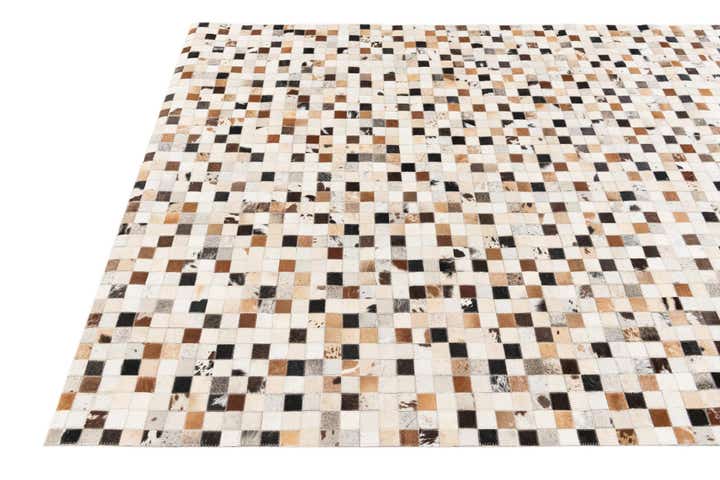 5' x 7' 10 Cowhide Stocks Rug