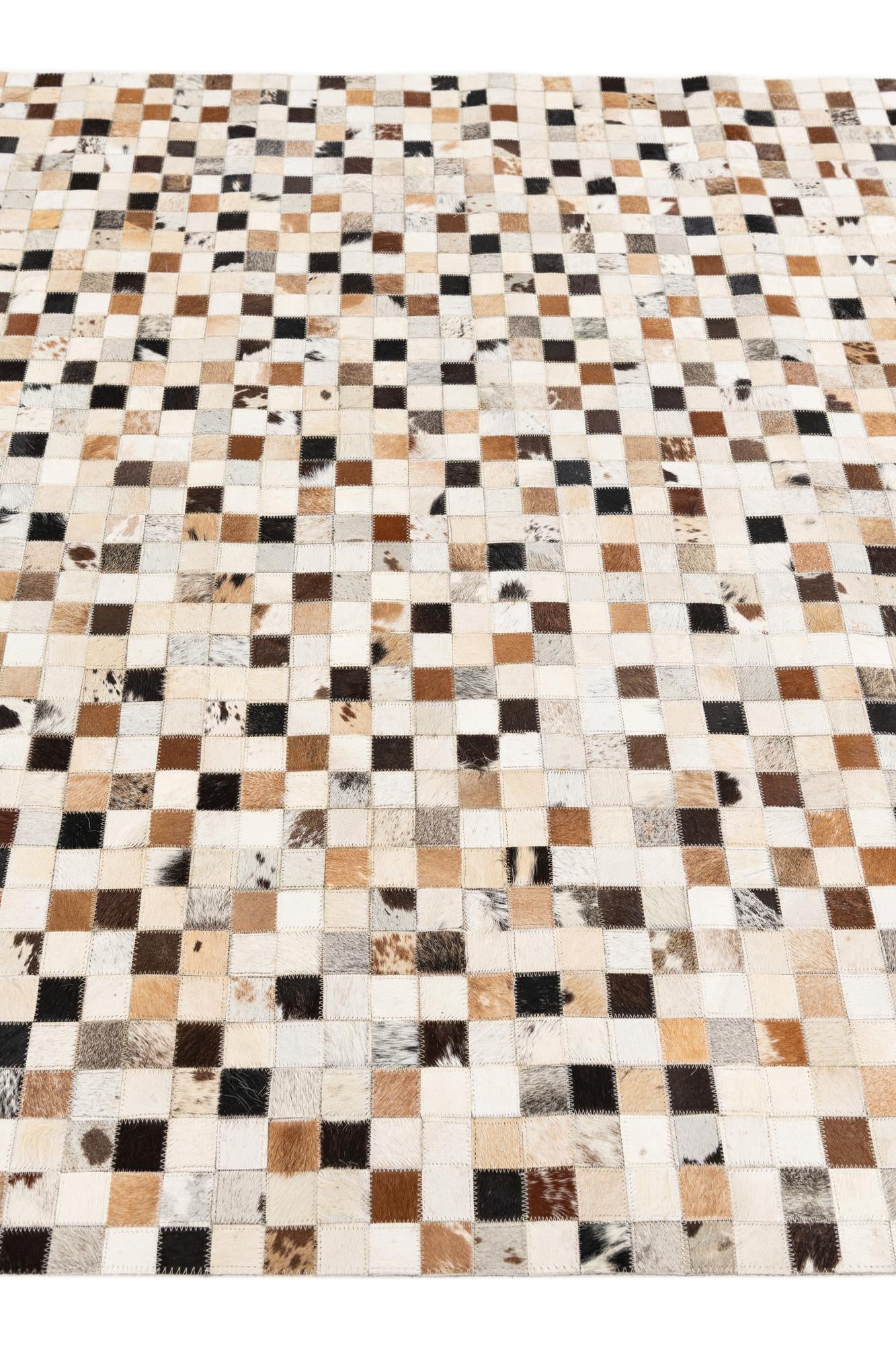 5' x 7' 10 Cowhide Stocks Rug